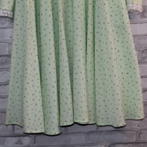 STUNNING Vintage Dress Small Long Sleeve Lace EUC - Picture 4 of 8